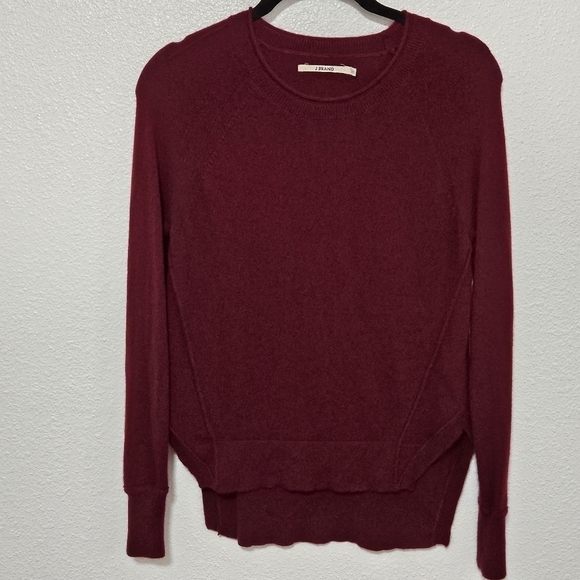 J Brand Cashmere sweater size xs high low style - Picture 1 of 12